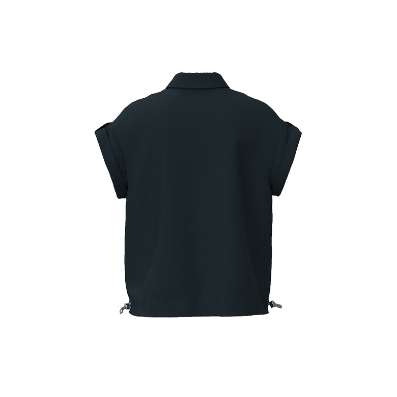 Anna Seravalli chemisier bleu 2