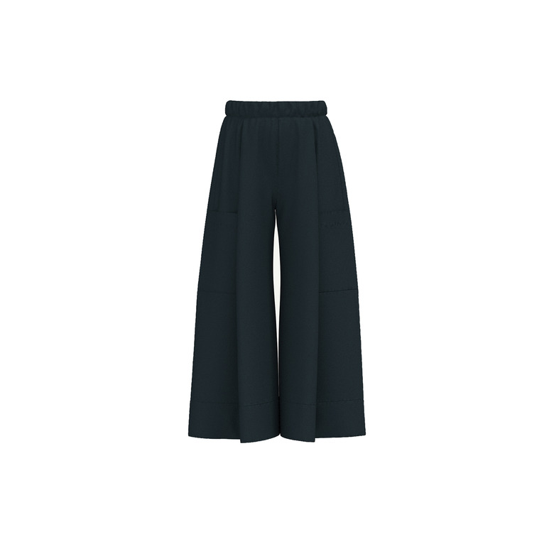 Anna Seravalli trousers blue 1