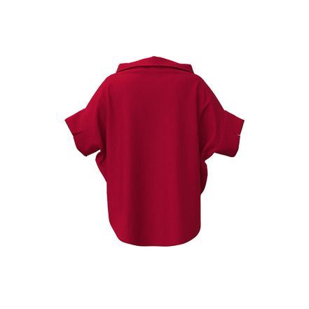 Anna Seravalli chemisier rouge