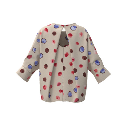 Anna Seravalli chemisier beige