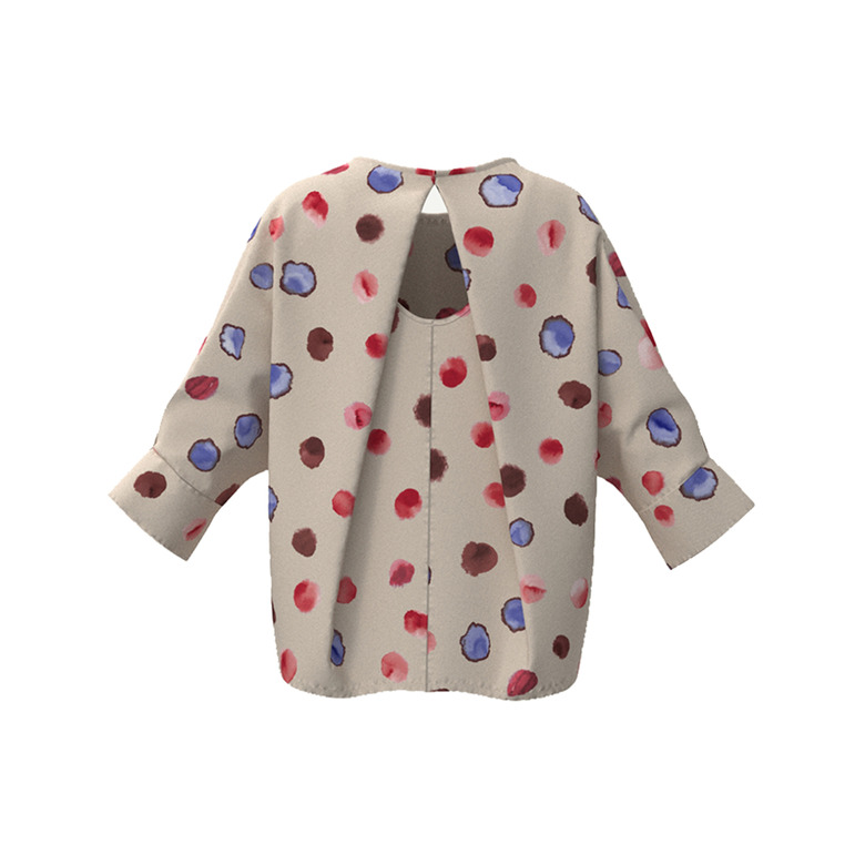 Anna Seravalli chemisier beige 2