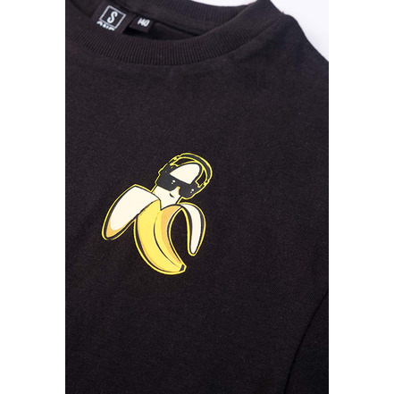 Someone Junior Jongens t-shirt noir