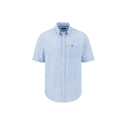Fynch-hatton hemd blauw