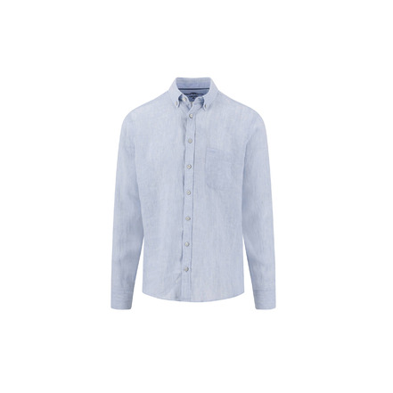 Fynch-hatton hemd blauw