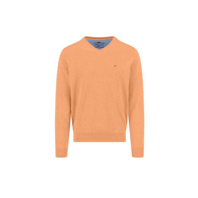 Fynch-hatton sweater orange 1