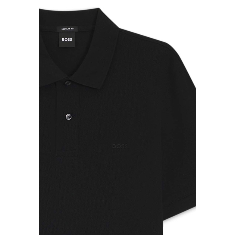 Boss polo black 2