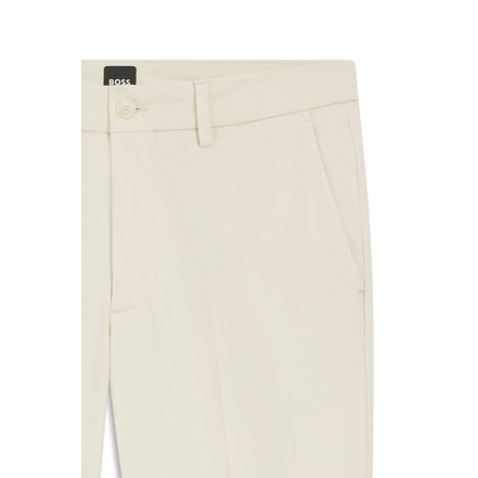 Boss trousers 34 inch ecru
