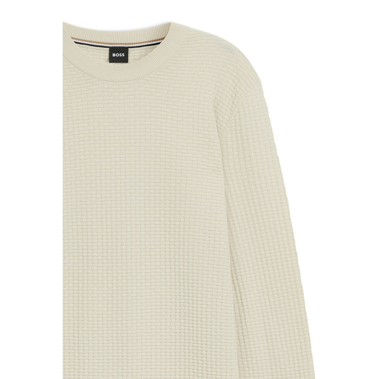 Boss pullover ecru 2