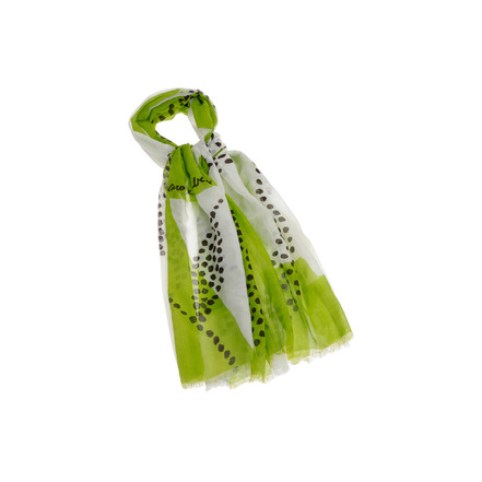 Caroline Biss scarf green