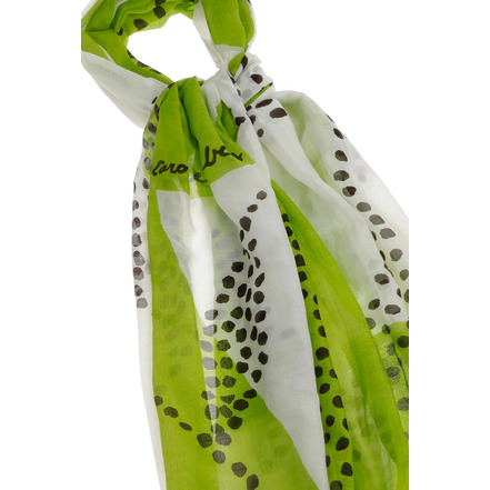 Caroline Biss scarf green