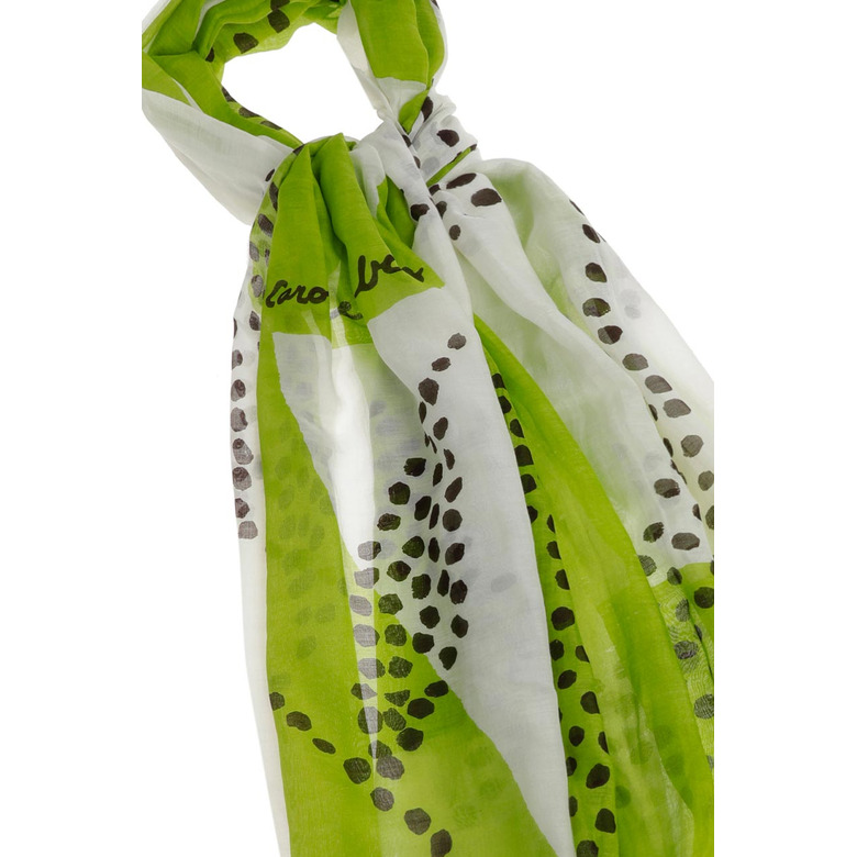 Caroline Biss scarf green 2