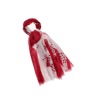 Caroline Biss scarf red