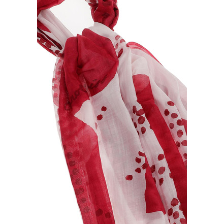 Caroline Biss scarf red