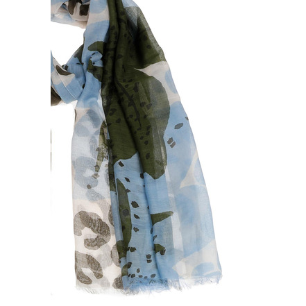 Caroline Biss scarf blue