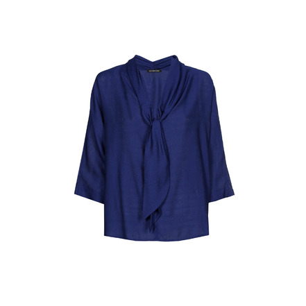 Caroline Biss chemisier bleu