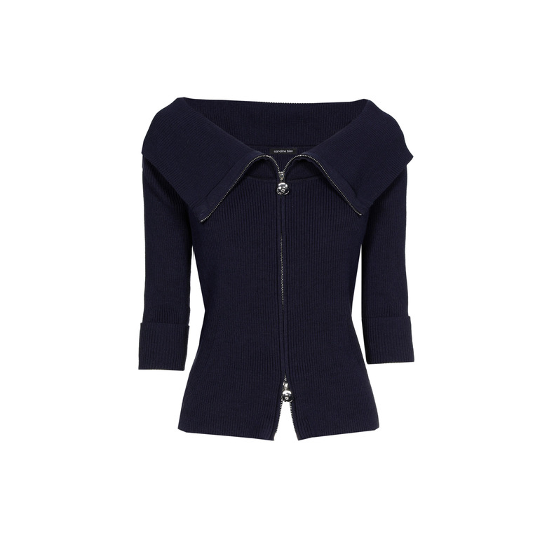 Caroline Biss pullover blau 1