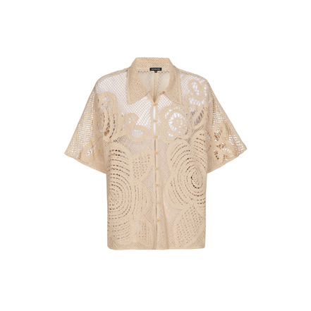 Caroline Biss chemisier beige