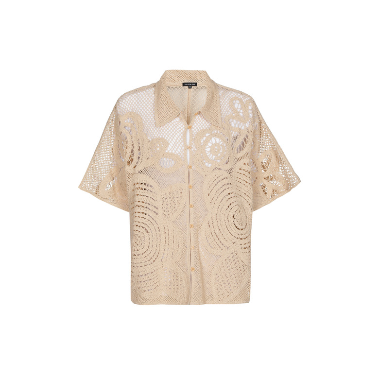 Caroline Biss chemisier beige 1