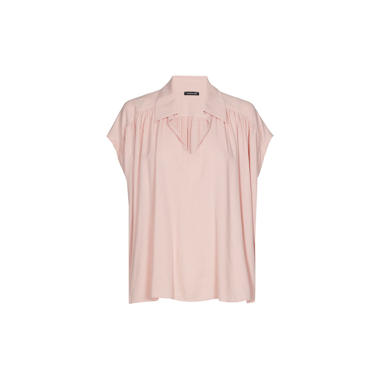 Caroline Biss chemisier rose 1