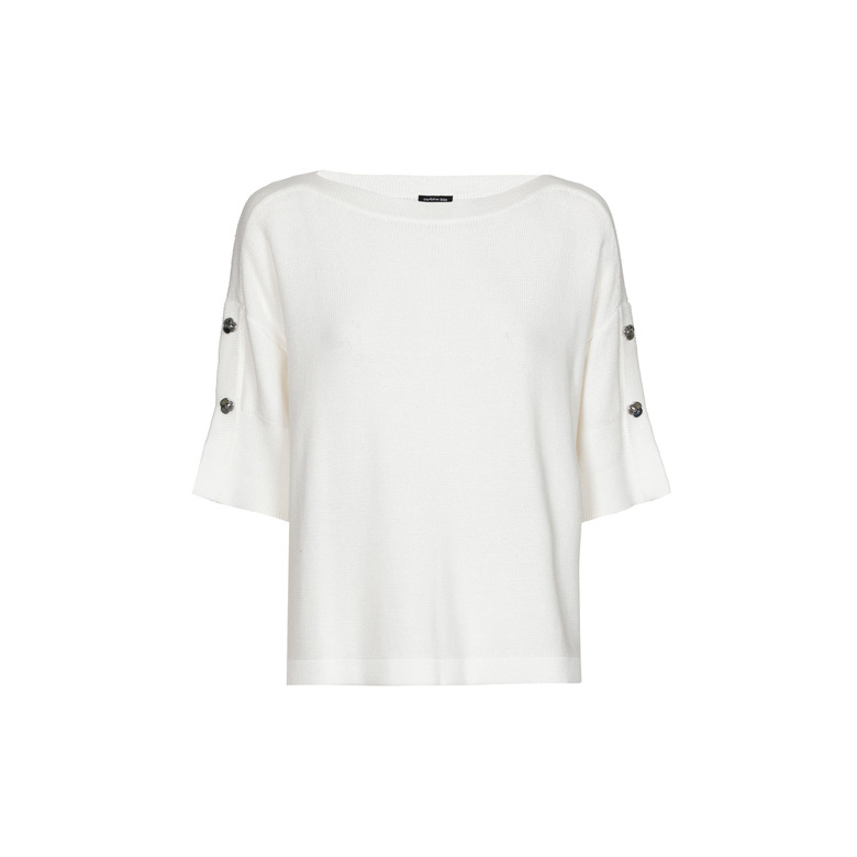Caroline Biss pullover ecru 1