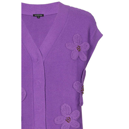 Caroline Biss cardigan paars