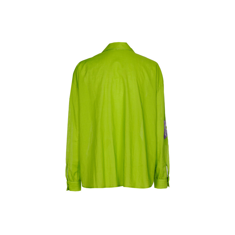 Caroline Biss chemisier vert 2