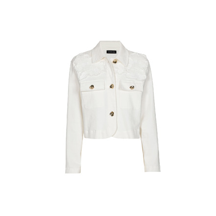 Caroline Biss vest ecru