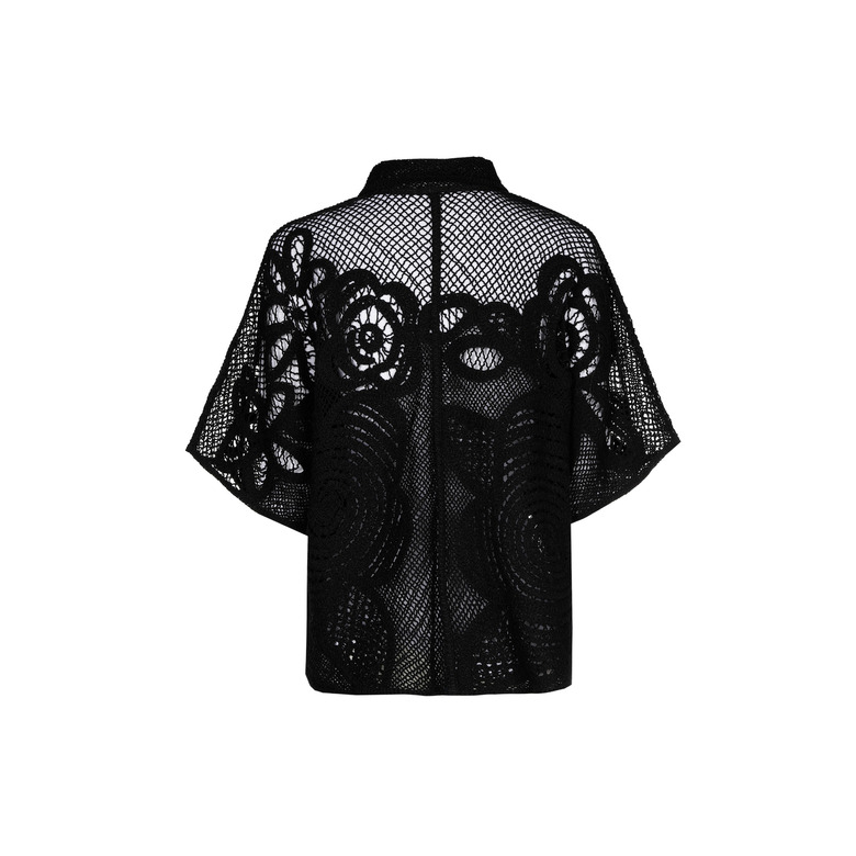 Caroline Biss chemisier noir 2