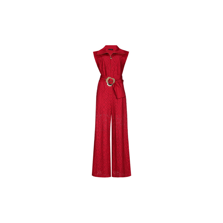Caroline Biss jumpsuit bordeaux 1