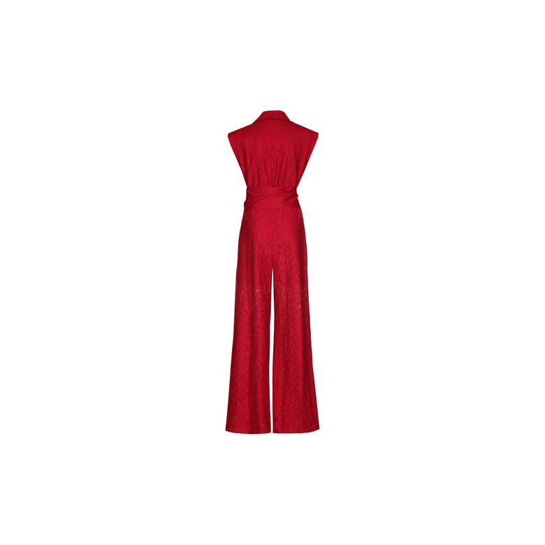 Caroline Biss jumpsuit bordeaux 2