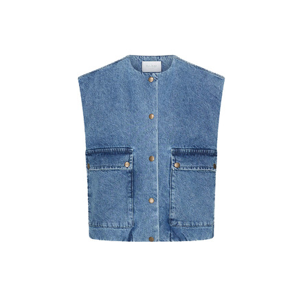 By-bar vest jeans