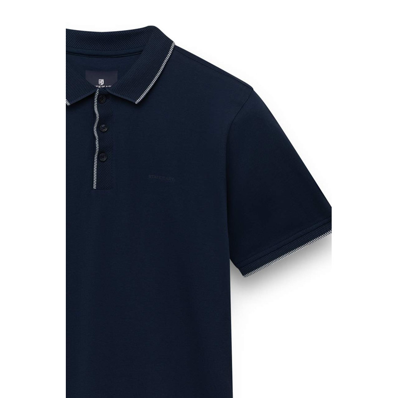 State Of Art polo blauw 2