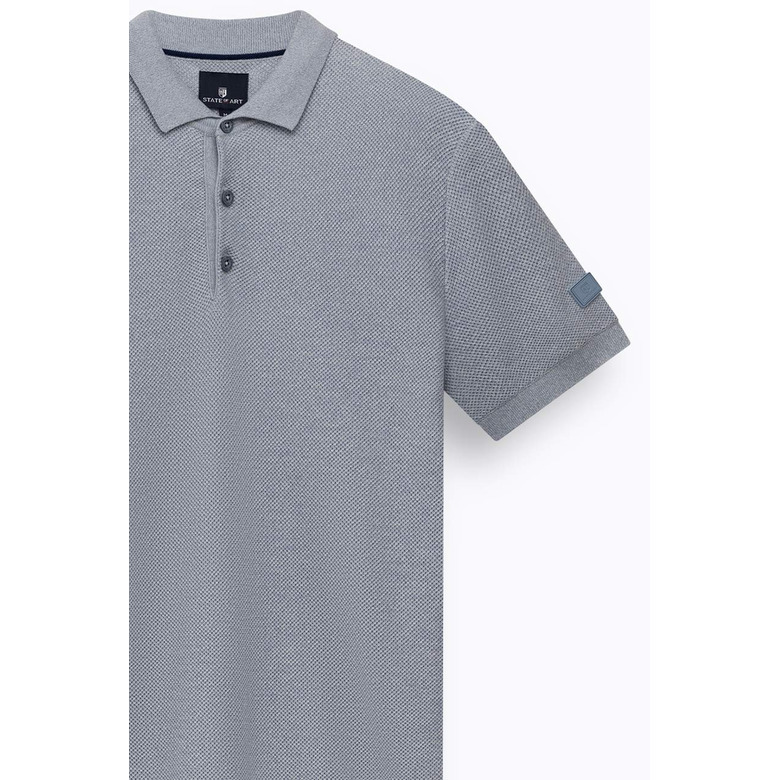 State Of Art polo blau 2