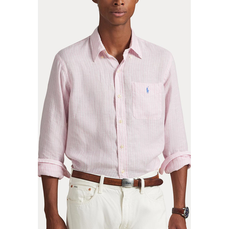 Ralph Lauren hemd roze 2