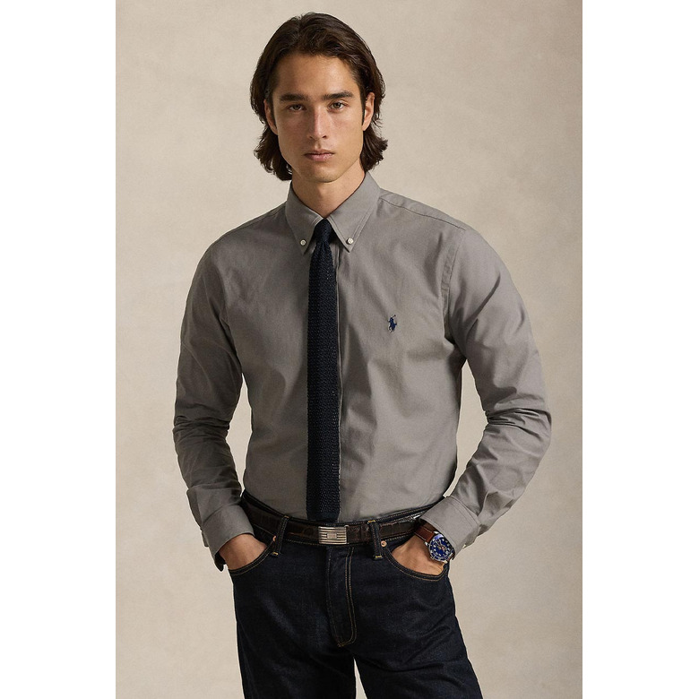 Ralph Lauren hemd grijs 2