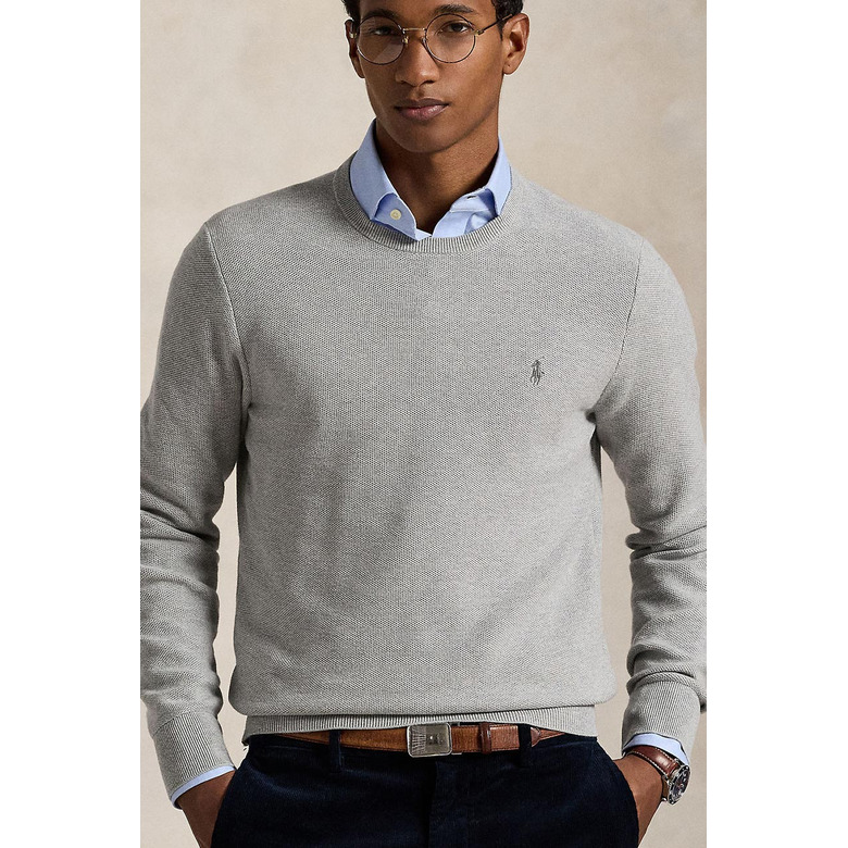 Ralph Lauren trui grijs 2