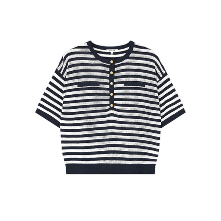 Gigue cardigan blauw