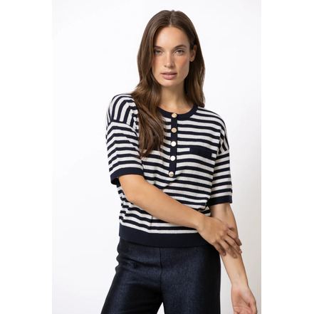Gigue cardigan blauw
