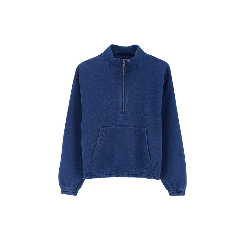 Bellerose hoodie blauw 1