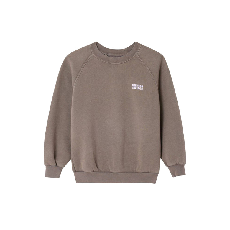 American Vintage sweater brun 1