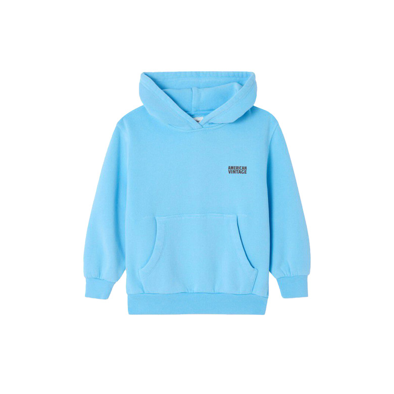 American Vintage sweater bleu 1