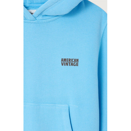 American Vintage sweater bleu