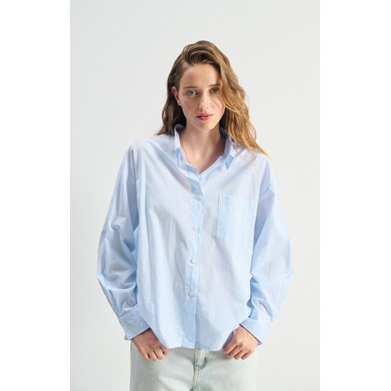 American Vintage blouse blauw