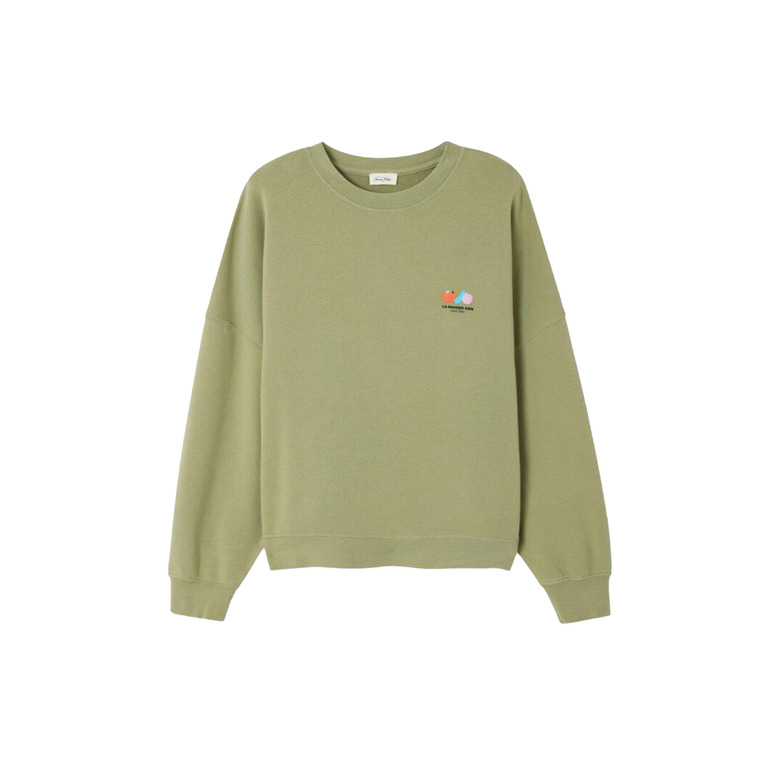 American Vintage sweater groen 1