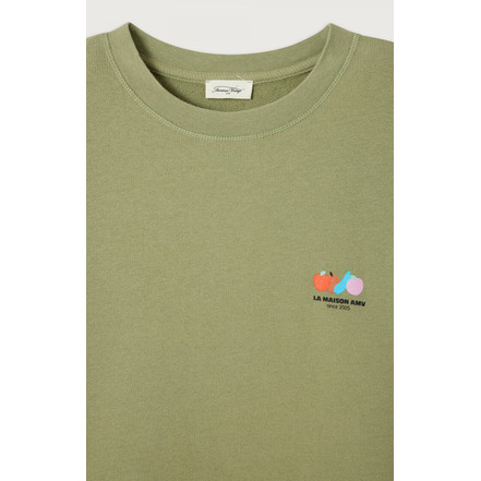 American Vintage sweater groen