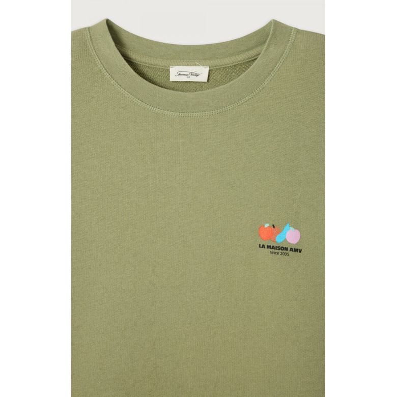 American Vintage sweater groen 2