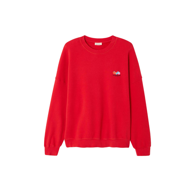 American Vintage sweater rood 1