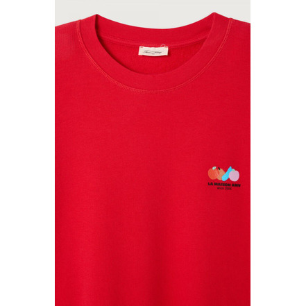 American Vintage sweater rood