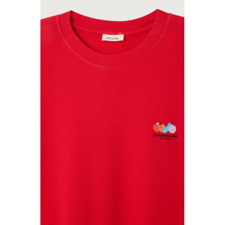 American Vintage sweater rood 2