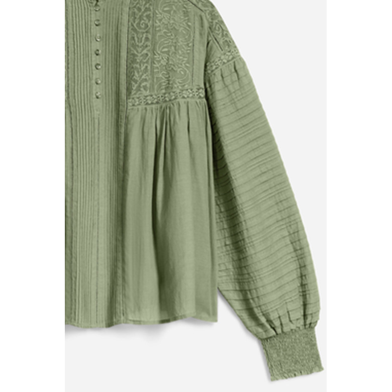 Vanessa Bruno blouse groen 2
